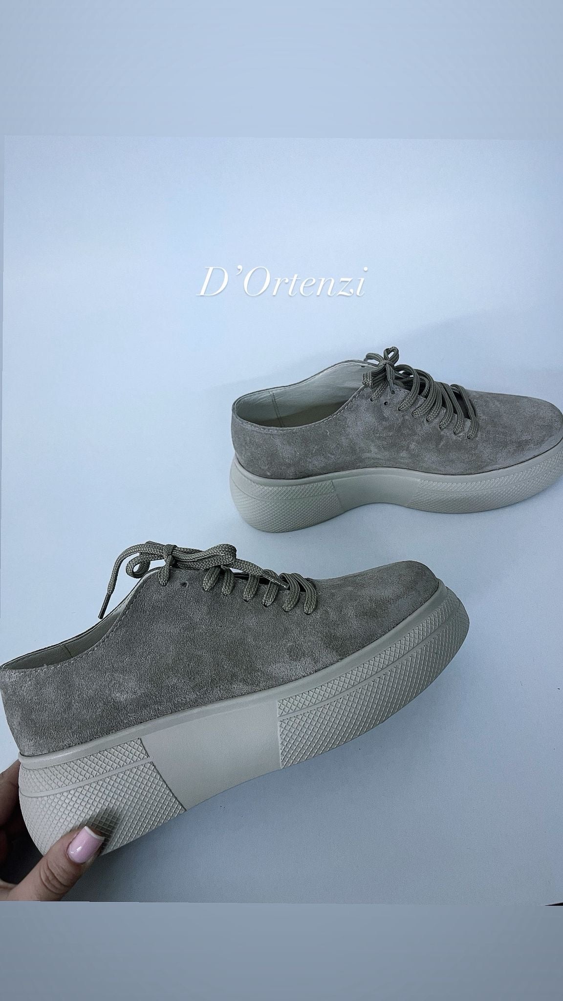 Suede Cappuccino leather casual Shoes