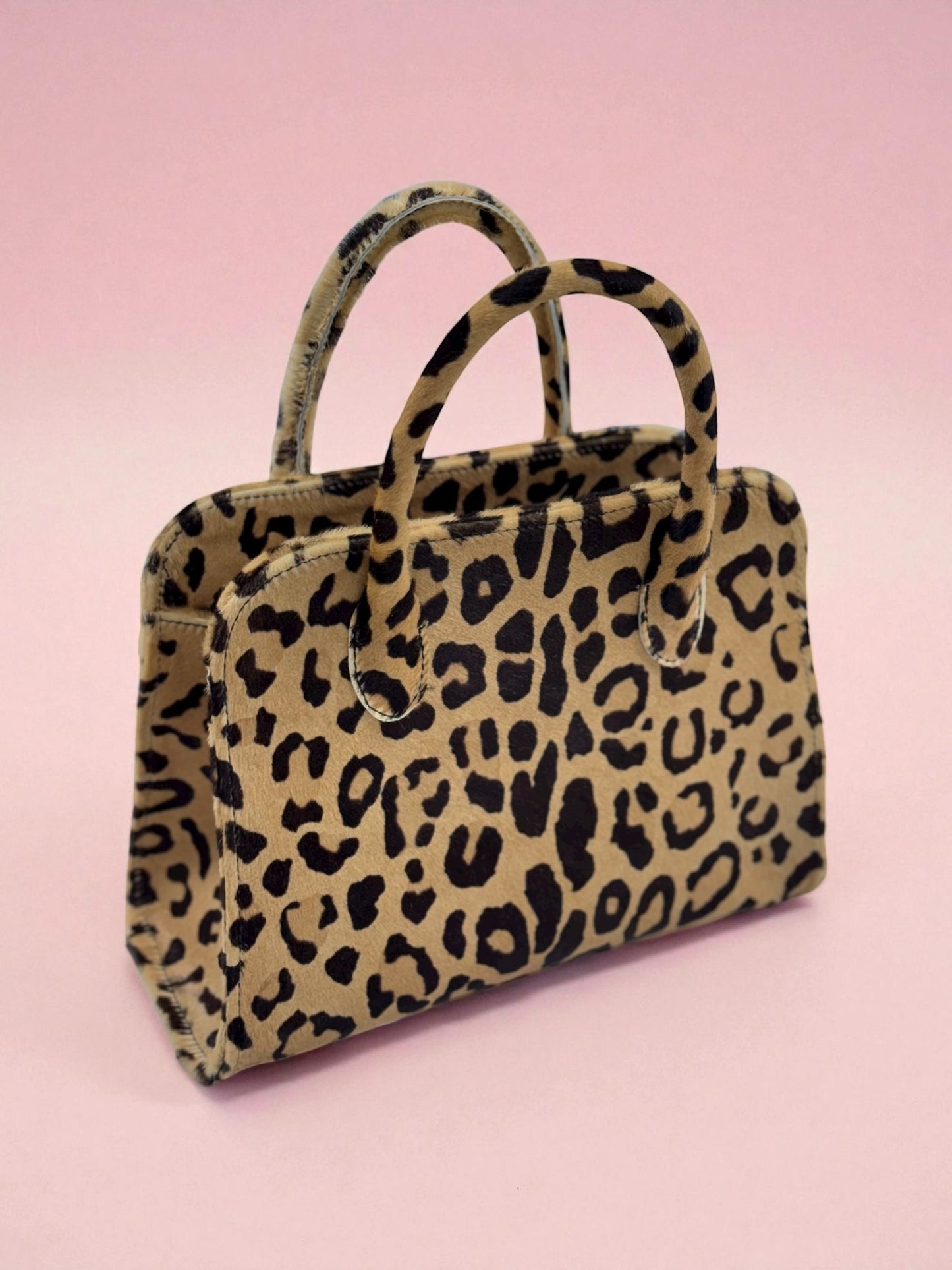 Leopard Muse Pony Bag