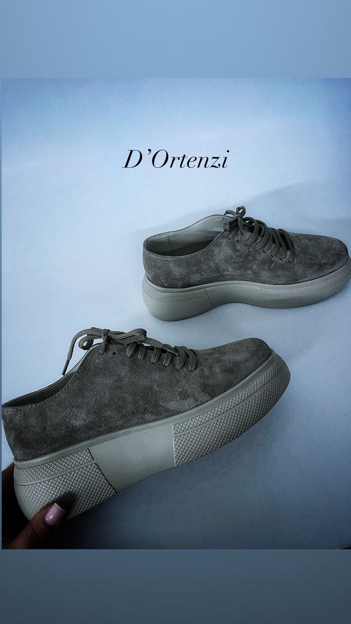 Suede Cappuccino leather casual Shoes