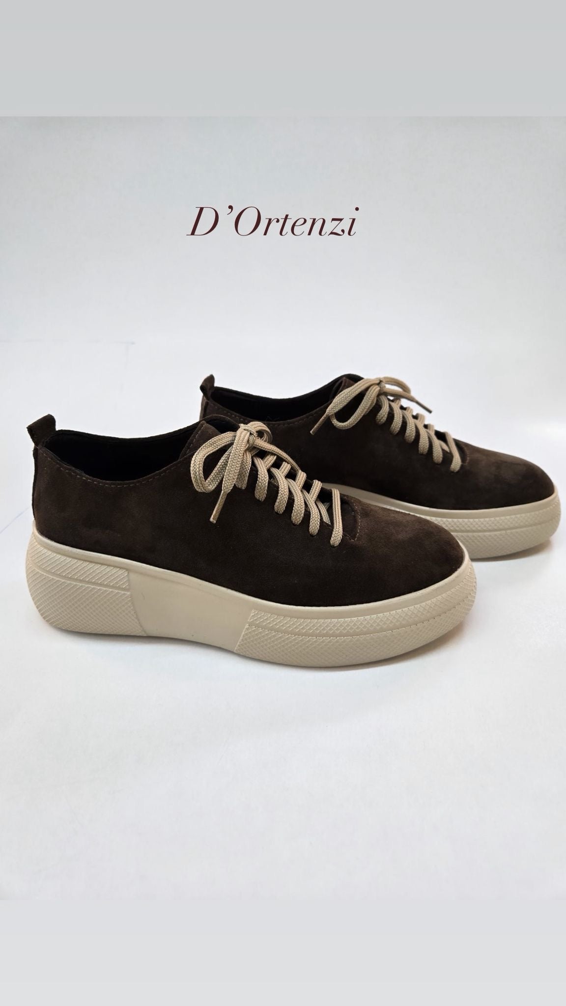 Suede Espresso Leather casual Shoes