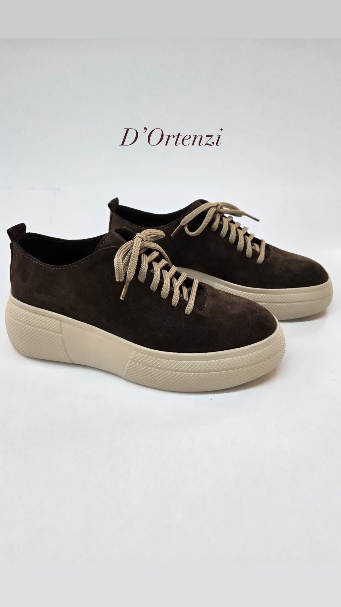 Suede Espresso Leather casual Shoes
