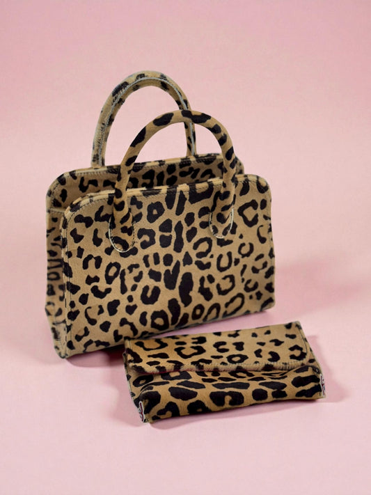 Leopard Muse Pony Bag