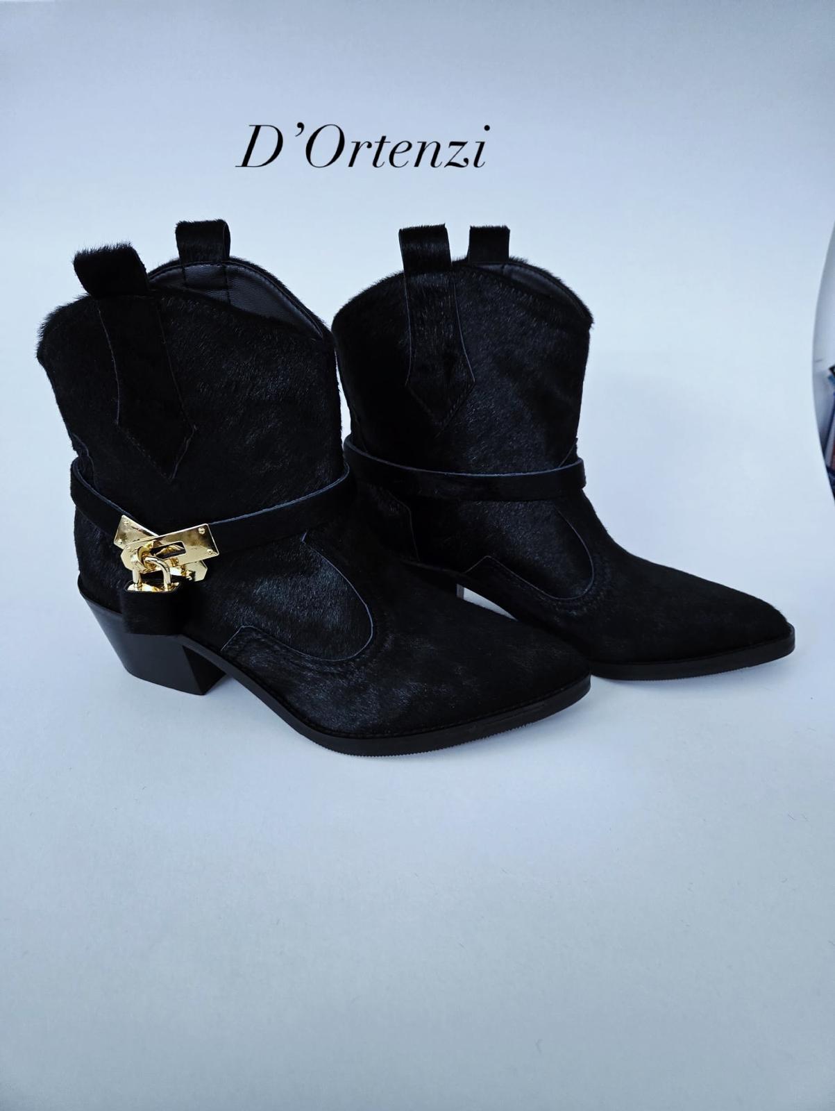 Black Pony Lock Shoes