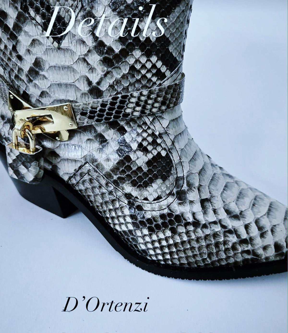 Ash Python Lock Shoes