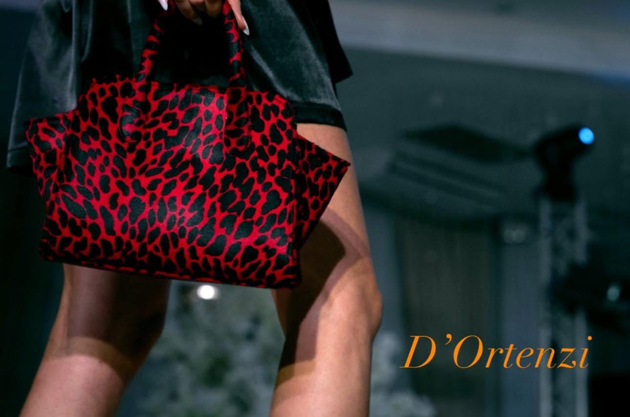 Red Animal Print Pony